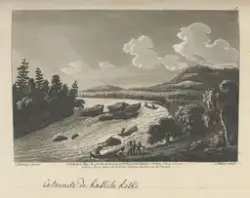 Padling i fossen Kattilakoski på grensen mellom Sverige og F