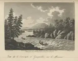 Muonioälven, på grensen mellom Sverige og Finland [Grafikk]