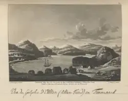 Utsikt Altafjorden [Grafikk]