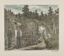 Høylasset [Litografi]