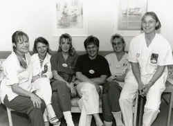 Porträtt av personal på avdelning 22, BB, på Mölndals sjukhu