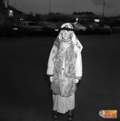 Fettisdagsfirande i Alfta 1989.
Närmare 600 ungar gick fetti