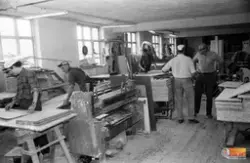 Jims möbler, chefen Torsten Pettersson t.h.