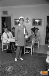 Mannekänger i Voxna, maj 1970. CKF.
Margret Hansson, Nygårds