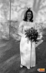 Bruden är Lena Adolfsson, född Edströms från Högbergs i Ämne