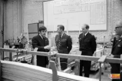 1. Börje Holgersson 2. ÖB Stig Synnergen 3. Okänd 4. Bengt I