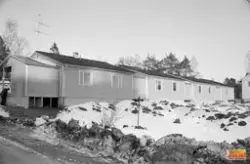 Temporära bostäder på norr.