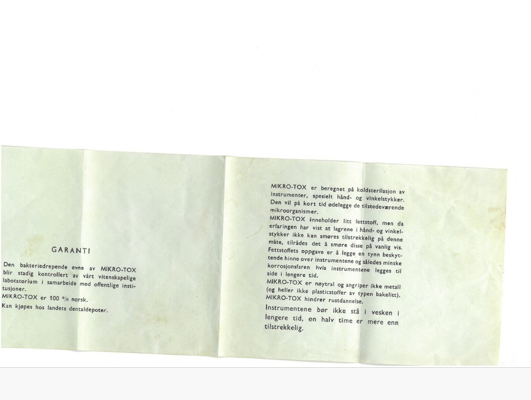 Meson Micro-Tox - desinfeksjonsvæske