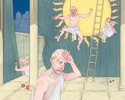 En klassisk tragedie [Digital tegning]