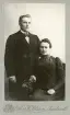 Porträtt av predikant Carlstedt m. fru (enligt text i album).