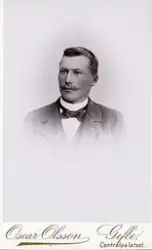 Porträtt av Olof Lingvall, Långbo (enligt text i album).