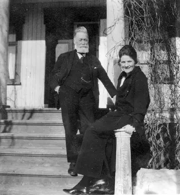 Otto Aamodt og Nina Grøndahl.