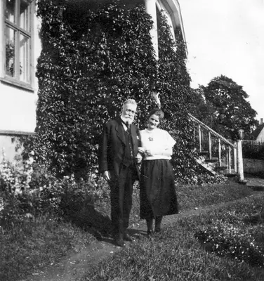 Otto Aamodt og Nina.