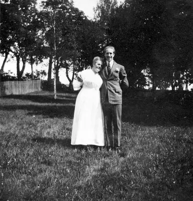 Otto jr. og Marie Aamodt.
