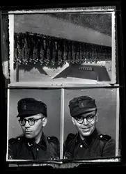 Repro avfotografering. 2. Verdenskrig.
Bilde 1 og 2: en tysk