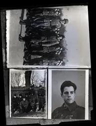 Repro avfotografering. 2. Verdenskrig.
Bilde 1: tyske soldat