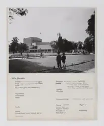 Malmö Stadsteater
Fasad med huvudentrén - exteriör