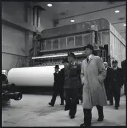 Kong Olav på besøk 19/9 1958
Union bruk
Generaldirektør Jean