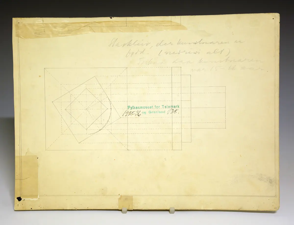 Gårdsbygninger, kirker, landskap, Bø nye og gamle kirke