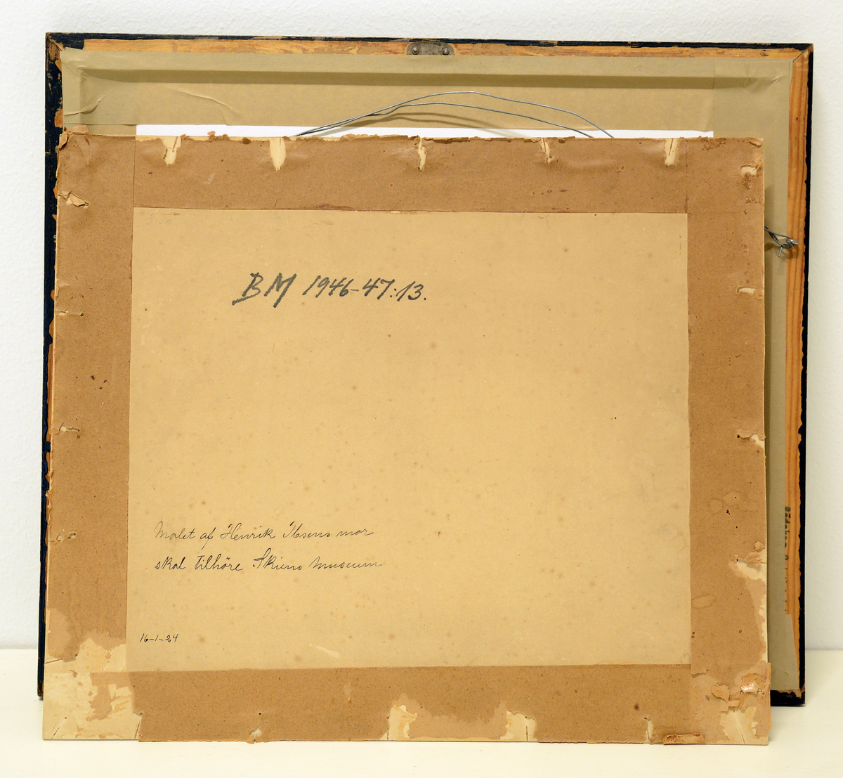 Landskap med murhus, dyr og mennesker