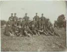 3e kompaniet, 1a plutonen, vid Fundbo 1906
