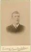 Kabinettsfotografi - man, Östhammar