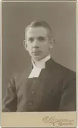 Kabinettsfotografi - Olle Nystedt, Uppsala 1913