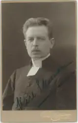 Kabinettsfotografi - Karl Ekman, Uppsala 1915