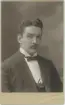 Kabinettsfotografi - Erik Bernhard Gezelius, Uppsala 1916