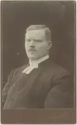 Kabinettsfotografi - Edv. Leufvén, Uppsala