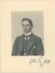 Ateljéporträtt - Gillis P:son Wetter, Uppsala 1917