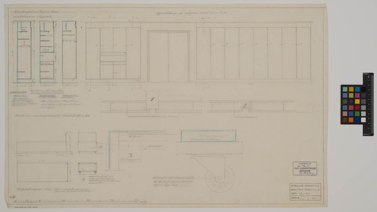GRAVKAPELL FÖR PATOLOGISKA OCH BAKTERIOLOGISKA  INSTITUTIONERNA