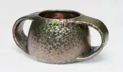 Faïence métallique [Keramikkvase]