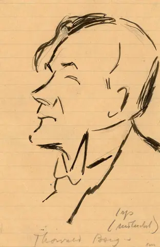 Thorvald Berg, målarmästare. (Styrelseledarmot under en följd av år)