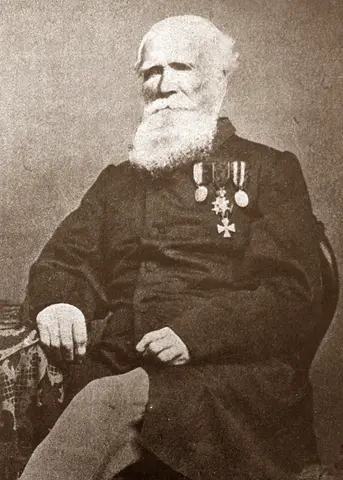 Kapten Johan Lindé. Forsåkers Storegård