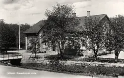 Vykort Mölndal Grevedämmets skola