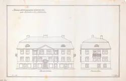Arkitekt Arthur Brattbergs ritningar