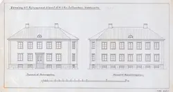 Arkitekt Arthur Brattbergs ritningar