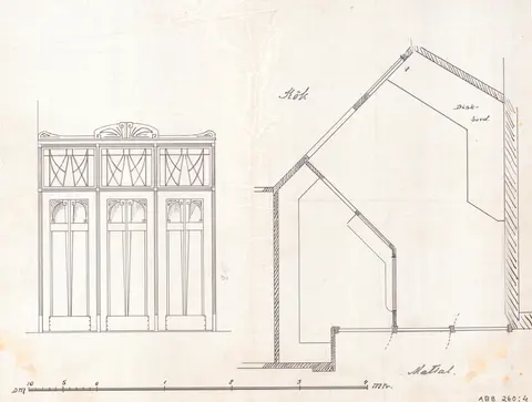 Arkitekt Arthur Brattbergs ritningar [ritningar]