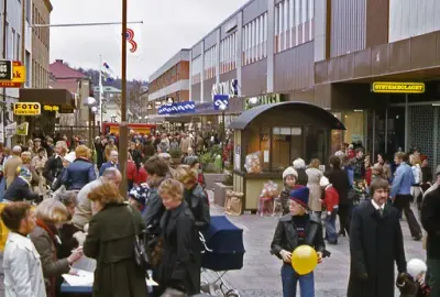 En tidsresa i Mölndals innerstad