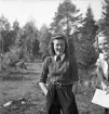 Orientering, 27/9 1942. 
Studie av några glada kvinnliga orienterare.