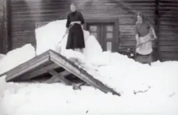Snø på Storbråten