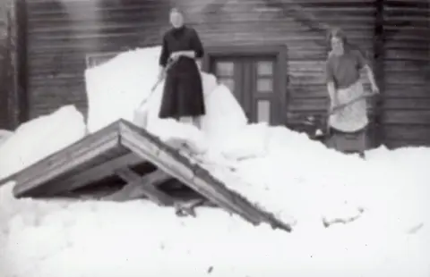 Snø på Storbråten