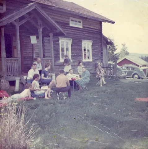 Samling ved Storbråten på 1960-tallet