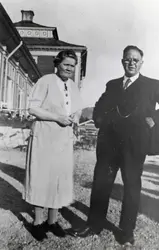 Otilie og Axel Borgen, Bergen 1947.