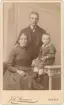 Kabinettsfotografi - familj, Uppsala