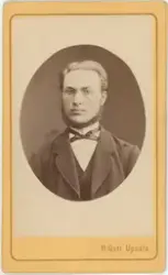 Kabinettsfotografi - man, Uppsala