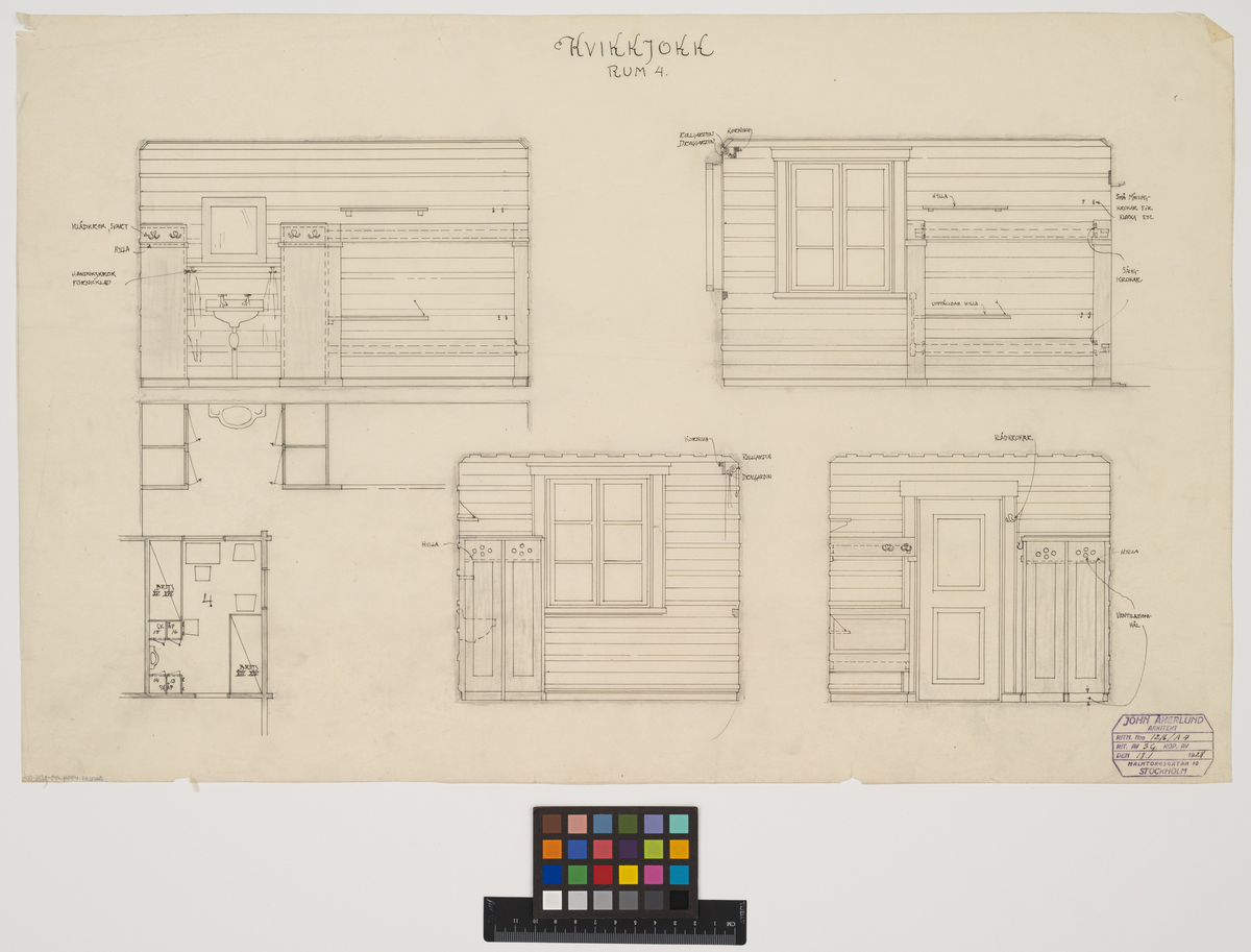 Kvikkjokk fjällstation
Rum 4