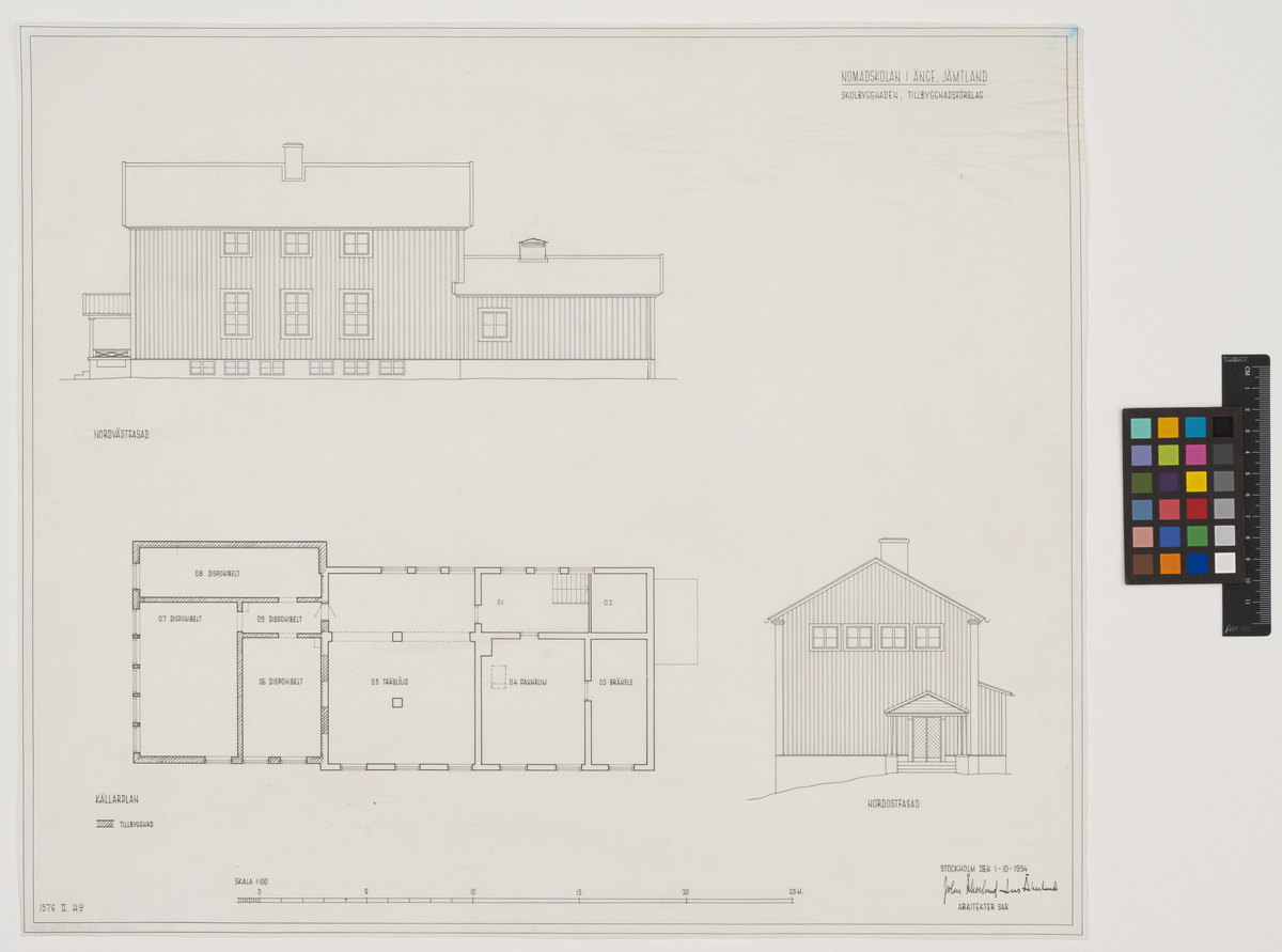 Nomadskola Änge
Skolbyggnad tillbyggnadsförslag