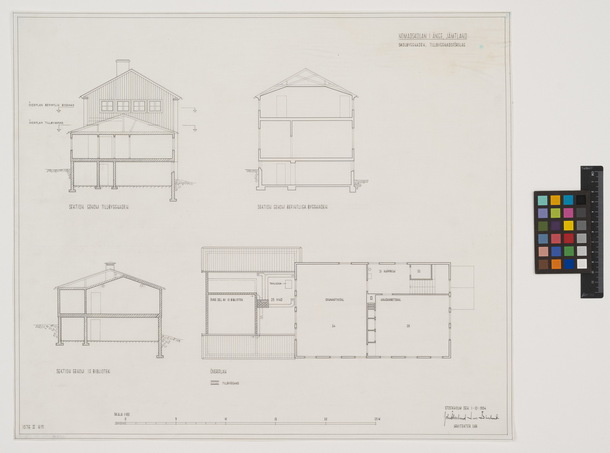 Nomadskola Änge
Skolbyggnad tillbyggnadsförslag
